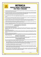 IAD01 Instruction - health and safety regulations when working with acids