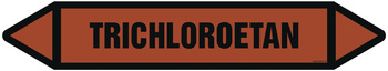 JF455 TRICHLOROETHANE - sheet of 5 stickers