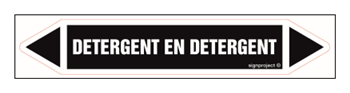 JF115 DETERGENT EN DETERGENT - sheet of 5 stickers