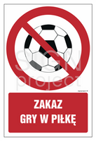 GC049 No ball games