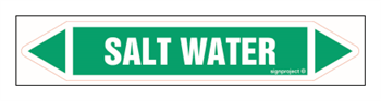 JF409 SALT WATER - sheet of 5 stickers