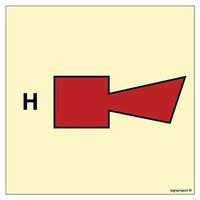 FA012 Halon 1301 horn
