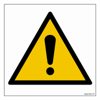 GD001 General warning sign