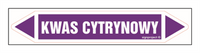 JF243 CITRIC ACID - sheet of 5 stickers