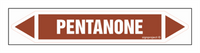 JF321 PENTANONE - sheet of 5 stickers