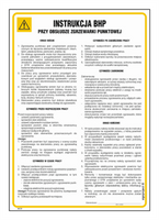 IAC31 Safety instructions for the use of a spot welder for metals