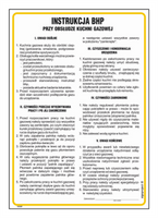 IAG40 Occupational health and safety instructions for gas cookers