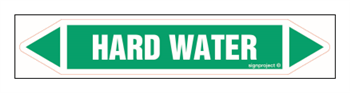JF193 HARD WATER - sheet of 2 stickers