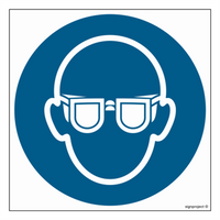 GJ004 Mandatory use of eye protection