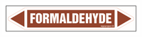 JF164 Formaldehyde - sheet of 5 stickers