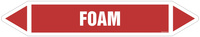 JF162 Foam - sheet of 5 stickers