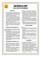 IAF31 Safety instructions for working on ladders