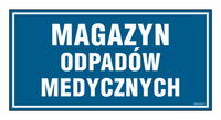 PA522 Medical waste warehouse - sheet of 6 stickers