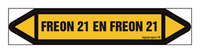 JF169 FREON 21 EN FREON 21 - sheet of 2 stickers