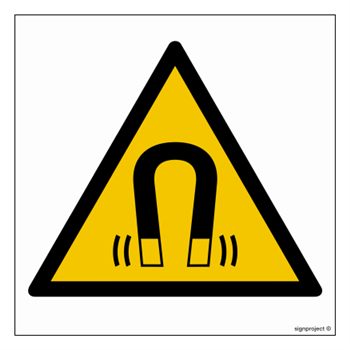 GD006 Strong magnetic field warning