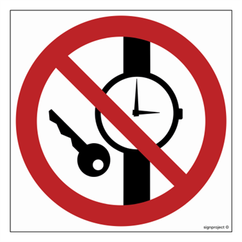 GB011 Prohibition of possession of metal objects