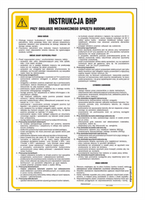 IAF29 Health and safety instructions for the use of mechanical construction equipment