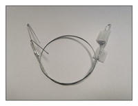 EM004 A set of steel cords with a cassette hanger without eyebolt (open loop)