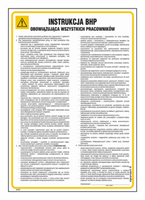 IAA01 General health and safety instruction applicable to all employees