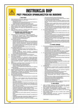 IAF26 Health and safety instructions for welding works on the construction site