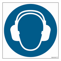 GJ003 Hearing protection must be worn
