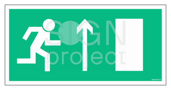 AC052 Right-hand emergency exit straight