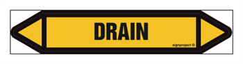 JF130 Drain - sheet of 5 stickers