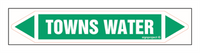JF453 TOWNS WATER - sheet of 2 stickers