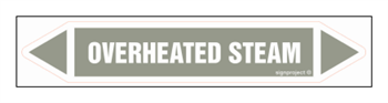 JF300 OVERHEATED STEAM - sheet of 5 stickers
