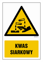 GF010 Sulfuric acid - sheet of 9 stickers