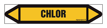 JF066 CHLORINE - sheet of 2 stickers