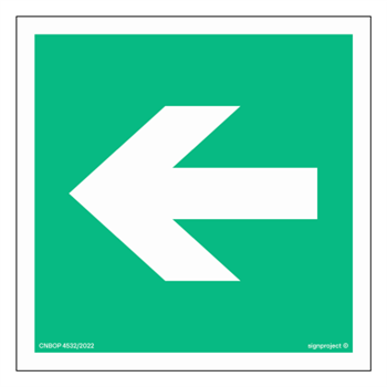 AE005 Direction of escape route