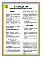 IAI02 Occupational health and safety instructions when using the feed mixer