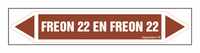 JF170 FREON 22 EN FREON 22 - sheet of 4 stickers