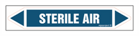 JF437 STERILE AIR - sheet of 5 stickers