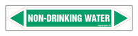 JF283 NON-DRINKING WATER - sheet of 5 stickers