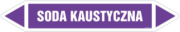 JF418 CAUSTIC SODA - sheet of 5 stickers
