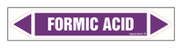 JF165 Formic acid - sheet of 2 stickers