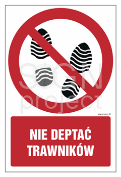 GC076 Keep the Lawn Away - Pack of 10
