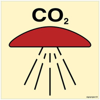 FA007 Space protected by CO 2