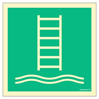FB011 Embarkation ladder w/o text