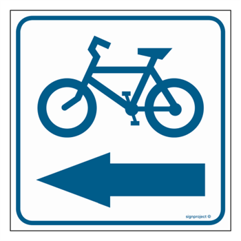 RA120 Bicycle path direction 2