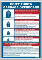 TP035 Don't throw garbage overboard