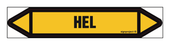 JF203 HEL - sheet of 5 stickers