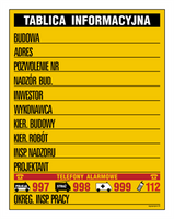 OA088 Building information board (colour)