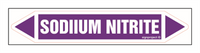 JF422 SODIIUM NITRITE - sheet of 5 stickers