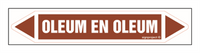 JF299 OLEUM EN OLEUM - sheet of 2 stickers
