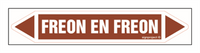 JF166 FREON EN FREON - sheet of 5 stickers