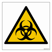 GD009 Biological contamination warning
