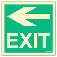 FB166 Left to EXIT